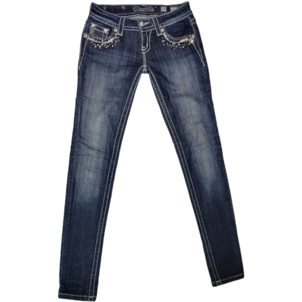 Miss Me Signature Skinny Denim Jeans